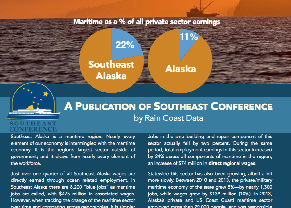 Maritime in Southeast Alaska by the Numbers