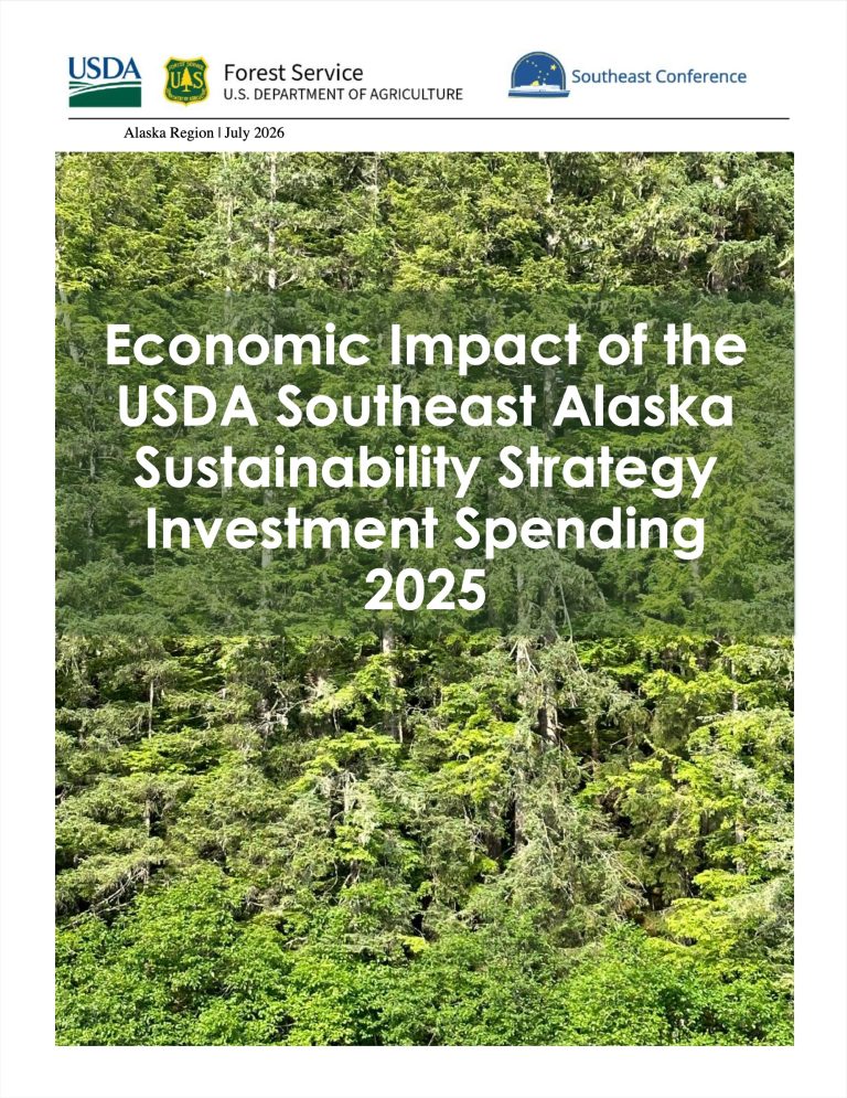 Economic Impact of the USDA Southeast Alaska Sustainability Strategy Investment Spending, 2025